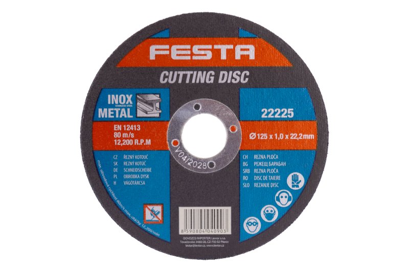Řezný kotouč FESTA 125 mm