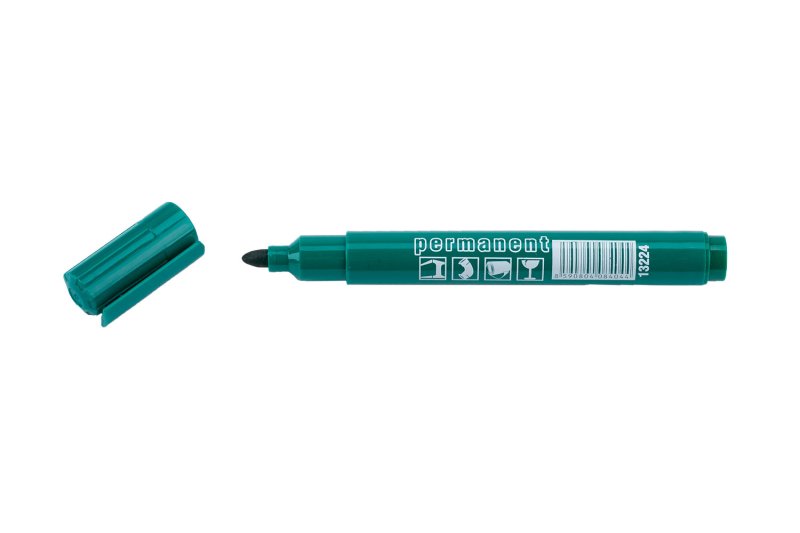 Značkovač permanentní (fix) zelený 143mm