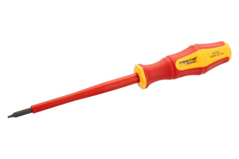 Šroubovák elektro FESTA INDUSTRY CrV S 4x100mm VDE 1kV
