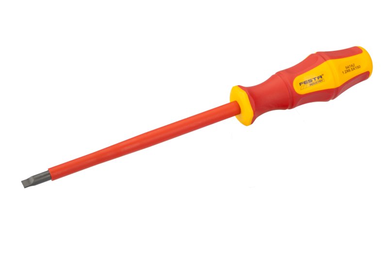 Šroubovák elektro FESTA INDUSTRY CrV S 6.5x150mm VDE 1kV