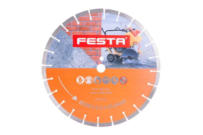 Kotouč diamantový FESTA segment 350x3.5x25.4mm