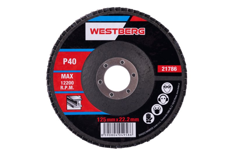 Kotouč lamelový WESTBERG 125mm P40