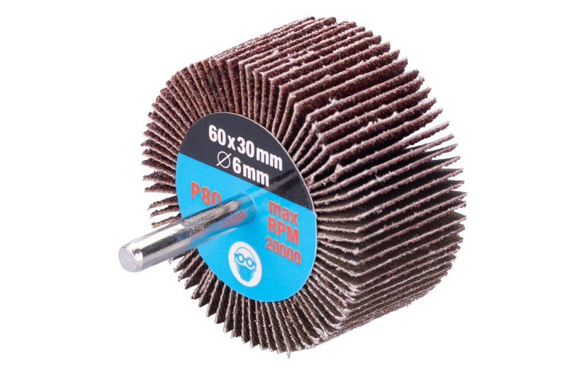 Kotouč lamelový brusný WESTBERG 60x30x6mm P80 stopka