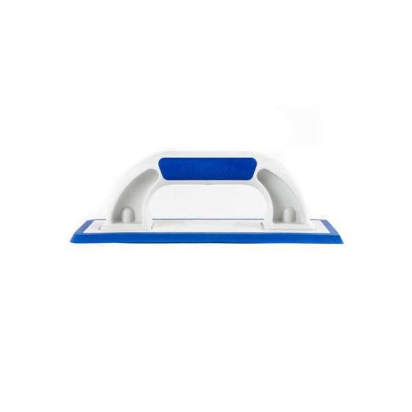 Hladítko plastové 95x240mm podkladová guma pod uhlem, kulaté rohy 0370