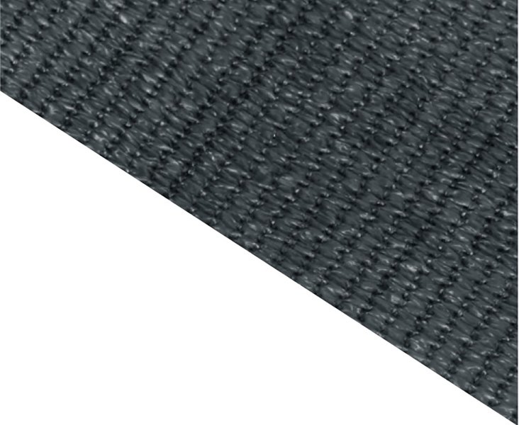 Tkanina stínící 1.5x10m 150g/m2 Antracit UV