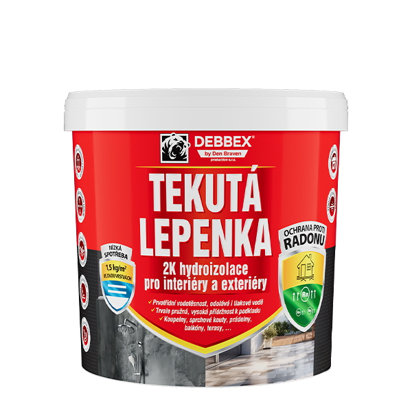 Tekutá lepenka 2K hydroizolace