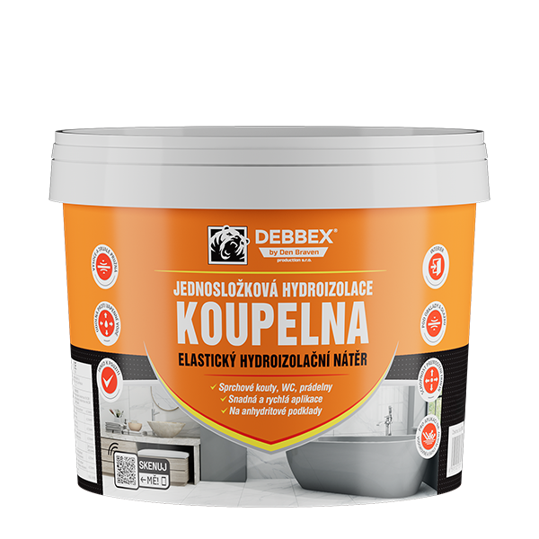 Jednosložková hydroizolace KOUPELNA