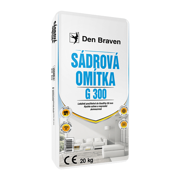 Sádrová omítka G300