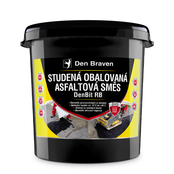DenBit RB – Studená obalovaná asfaltová směs 25kg