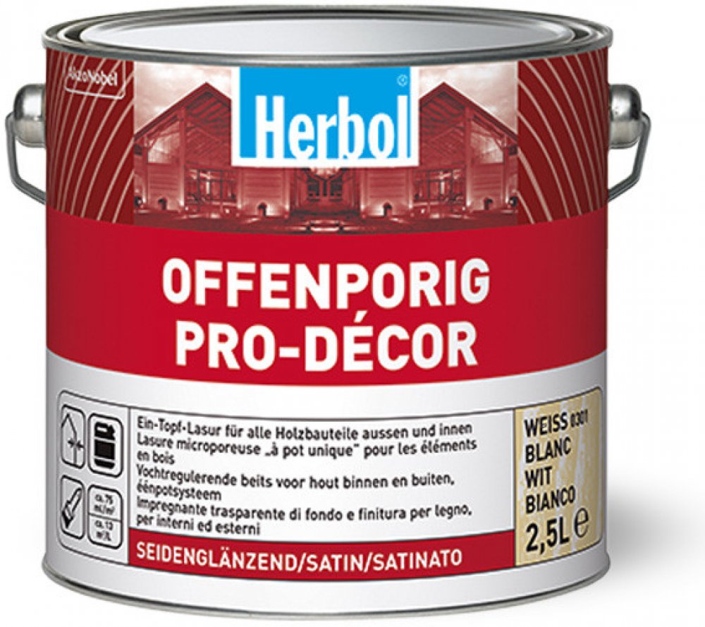 Herbol Offenporig Pro Décor 2,5L