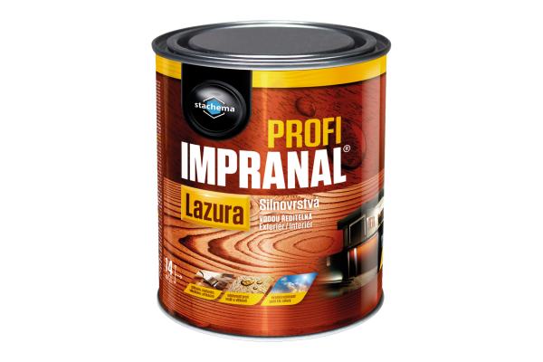 Impranal Profi - silnovrstvá vodou ředitelná lazura 0.75 l 