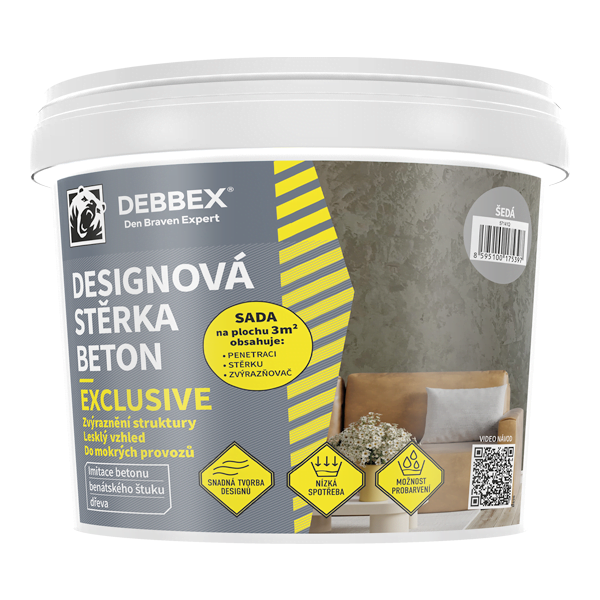 Designová stěrka BETON EXCLUSIVE 5kg