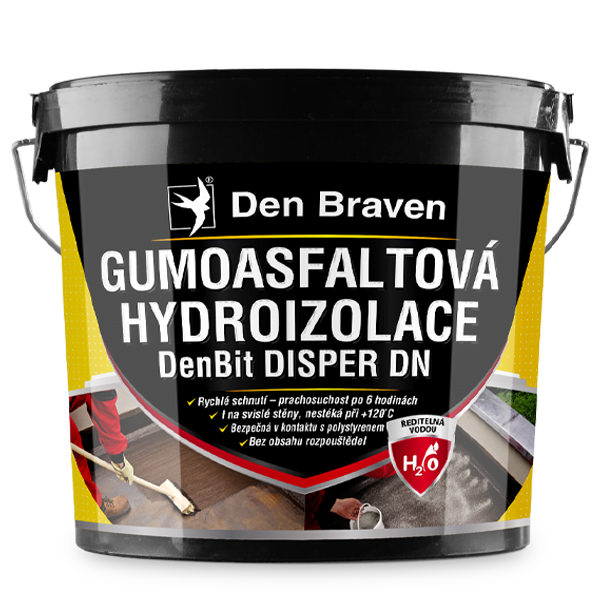 Gumoasfaltová hydroizolace 10kg