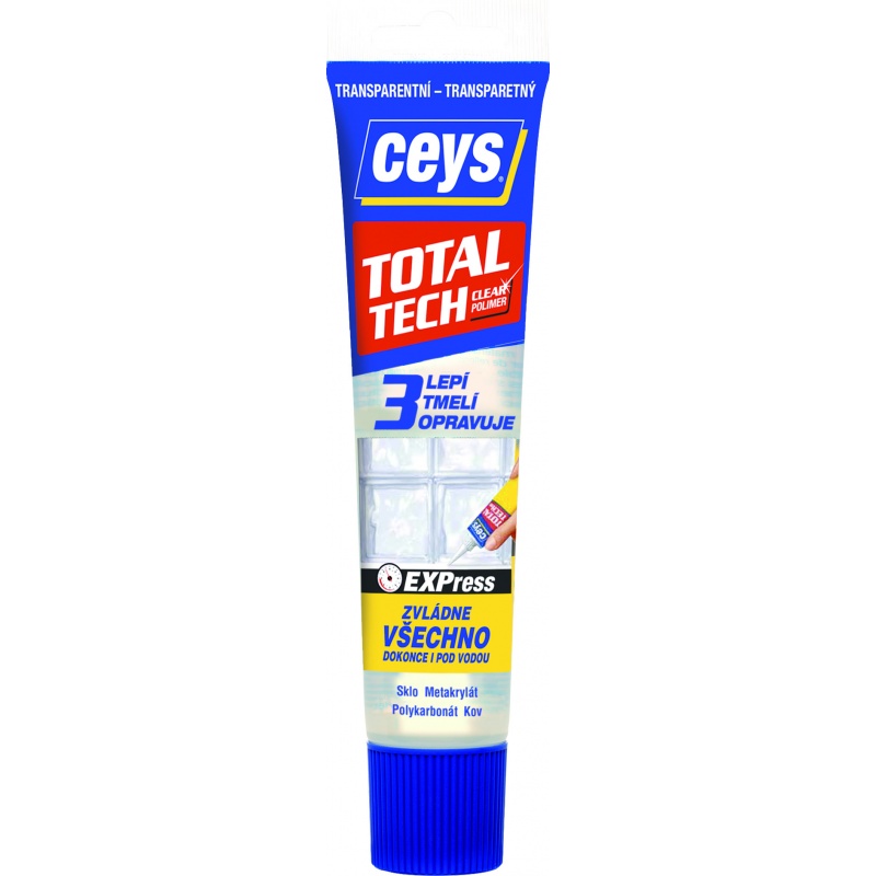 Ceys Total Tech express transparentní tuba 125g