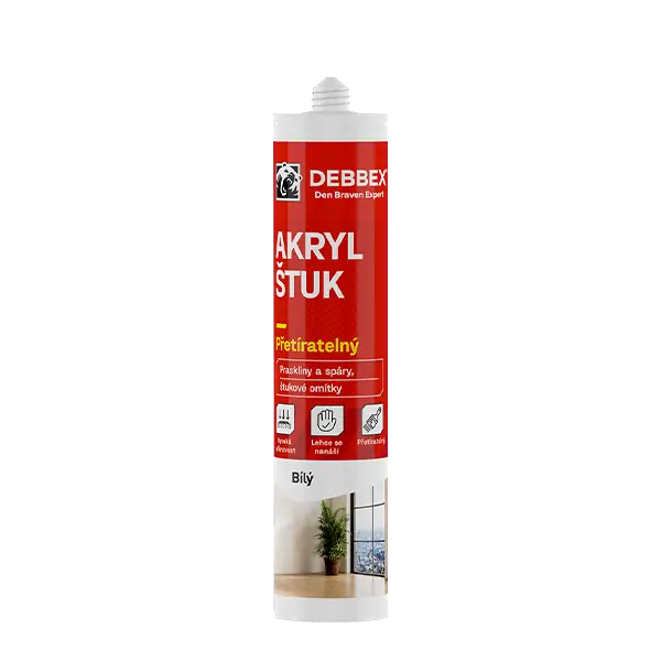 Akrylový štukový tmel 280ml
