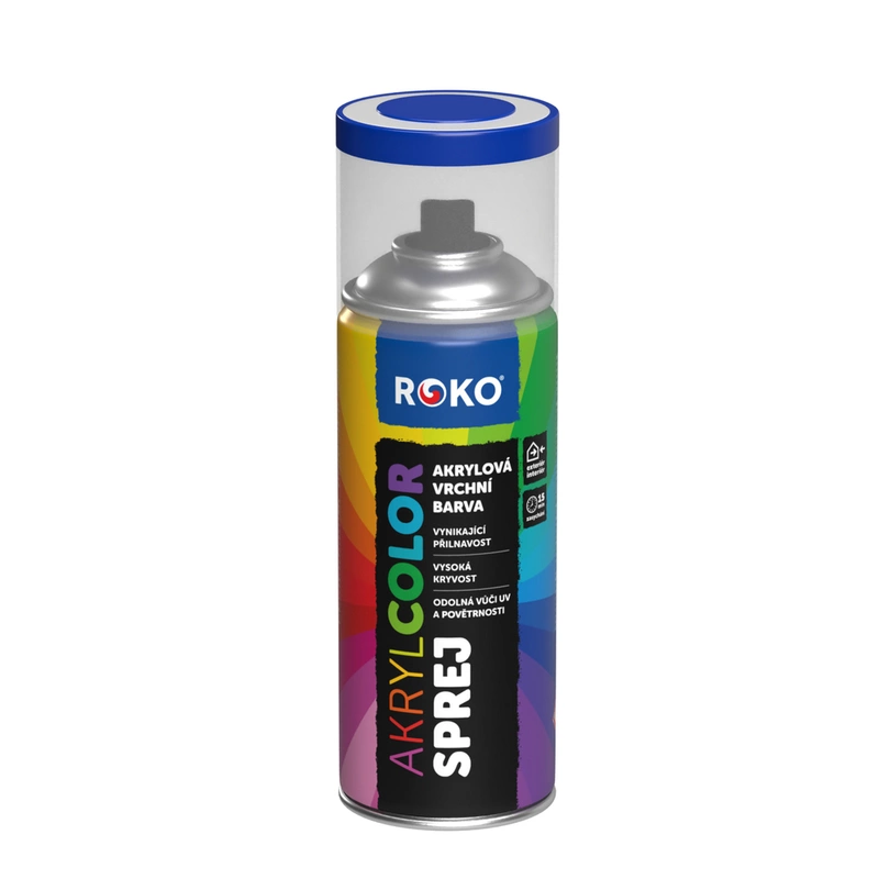 Barva ve spreji 400ml RAL:5017 modrá dopravní