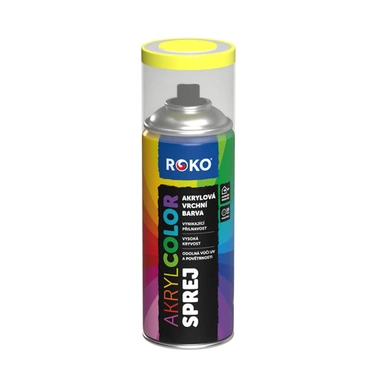 Barva ve spreji 400ml RAL:1016 žlutá sv.