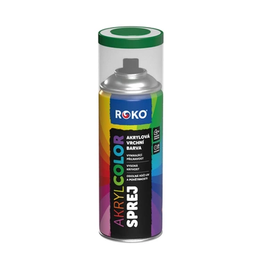 Barva ve spreji 400ml RAL:6005 mechová zelená