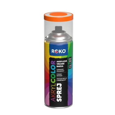 Barva ve spreji 400ml RAL:2009 dopravní oranžová