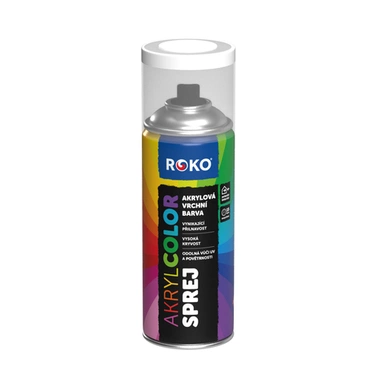 Barva ve spreji 400ml RAL:9010 bílá LESK