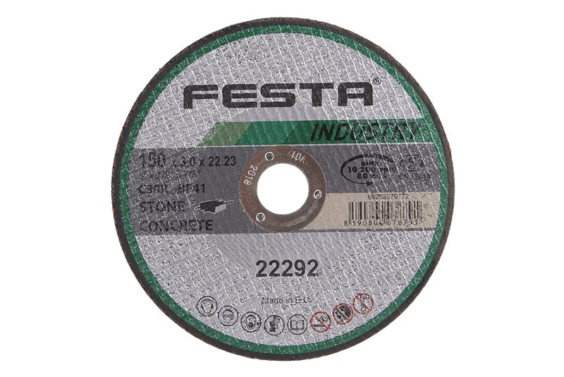 Řezné kotouče FESTA INDUSTRY na kámen